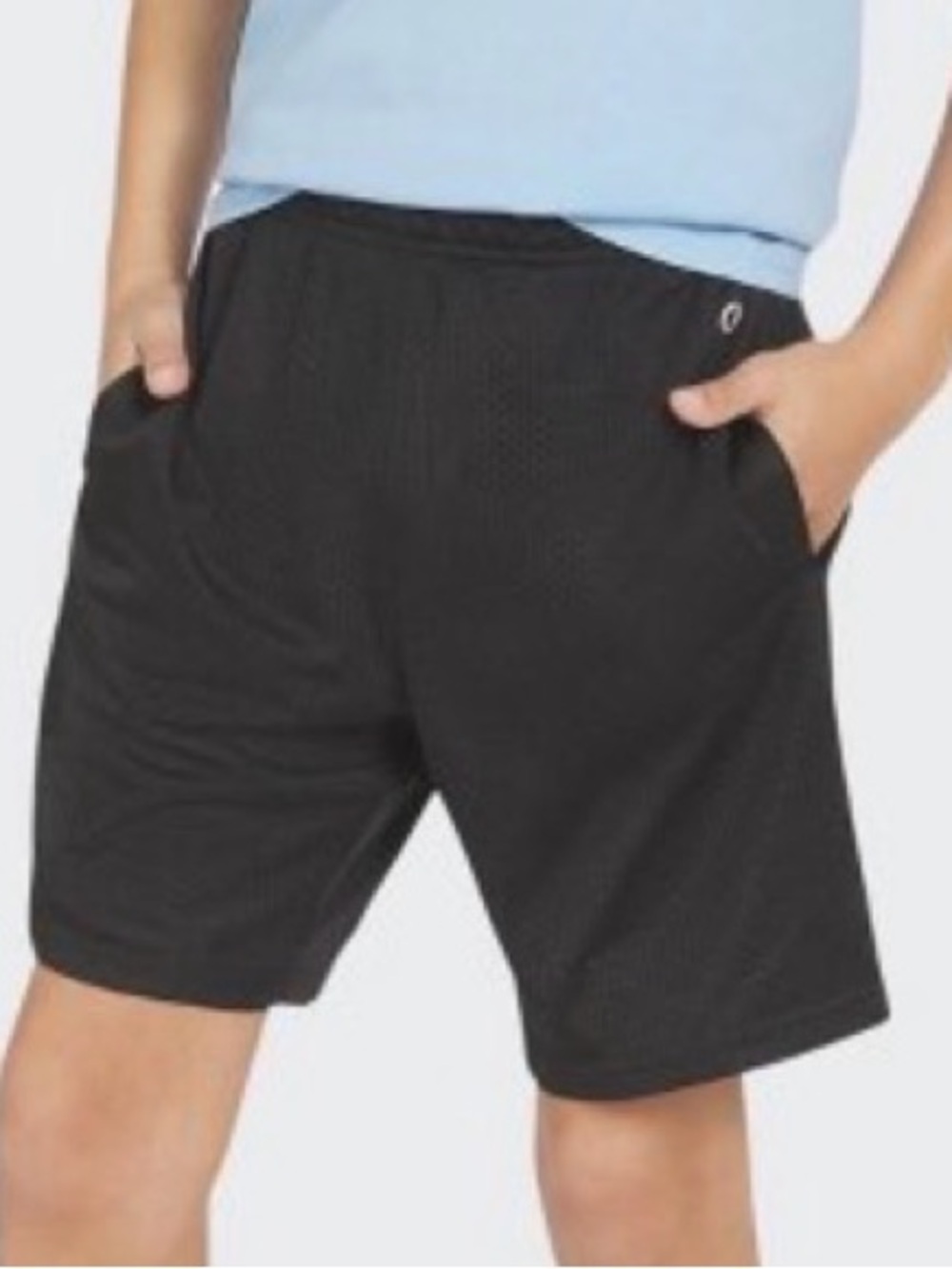Champion Kids' Signature Mesh Shorts. Size Large.